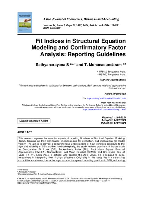 how to report structural equation modeling results|Reporting Structural Equation Modeling and Confirmatory Factor .